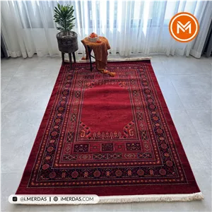 فرش گبه کد 2819 زمینه تمام رنگ