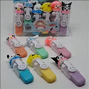 ماژیک فسفری(هایلایتر) 6 رنگ طرح کرومی