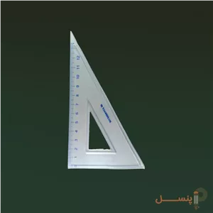 گونیا 30 درجه پلاستیکی شفاف 14 سانتی متر