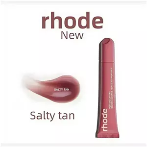 برق لب لیپ‌گلاس های‌کپی رود طرح rhode salty tan 