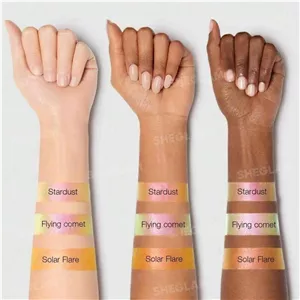 هایلایتر مایع های کپی شیگلم SHEGLAM | Liquid Highlighter براق و درخشان با جلوه آینه‌ای