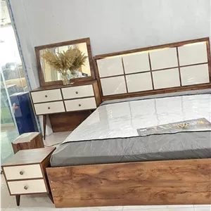 تخت خواب دونفره مدل (نگین)
