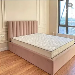 تخت خواب دو نفره 160*200 پارچه خور چستر تمام لمسه