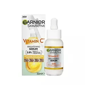 سرم روشن کننده ویتامین C گارنیر مدل Skin Active Brightening Serum حجم 30 میلGarnier