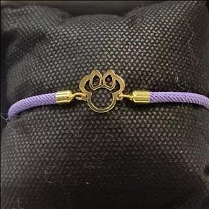 دستبند طلا طرح میکی موس