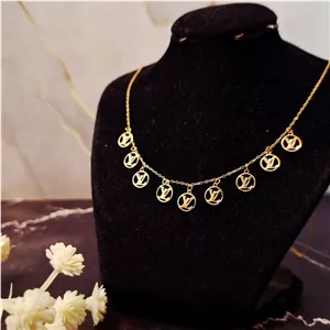 گردنبند طلا LV لویی ویتون