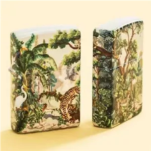 فندک‌زیپو مدل 46016 49352 TIGER IN JUNGLE DESIGN