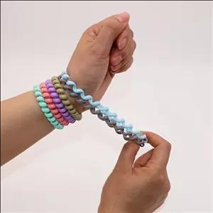 کش مو سیم تلفنی وارداتی زیبا یک عدد .اسلایدها را ورق بزنید