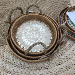 سبد 3 سایز راتان صدفیوارداتی