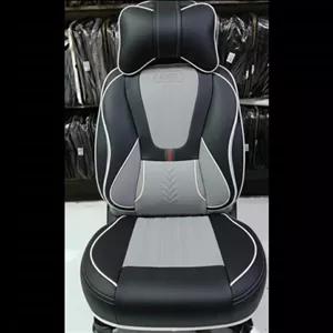 ست کامل روکش صندلی چرمی پارچه ای گوچی سوپر vip فول طبی مناسب برای تیبا 2