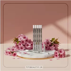 سرمه مدادی چشم شمعی سفید بارین بیوتی