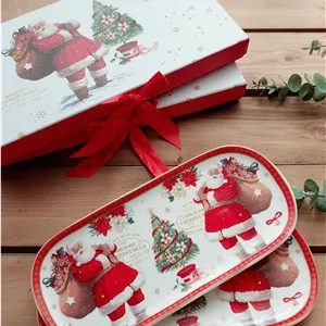 دیس چینی بابانوئل جعبه کادویی