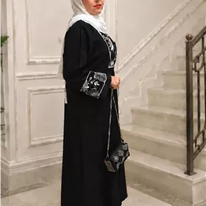 عبا مشکی سوپرنخ