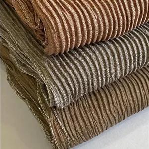 شال برشکا پلیسه ریز دور نوار لمه