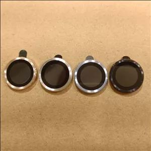 محافظ لنز دوربین رینگی شیشه ای رنگی شفاف مناسب برای گوشی موبایل سامسونگ  A14-A24-A34-A54 مدل 1