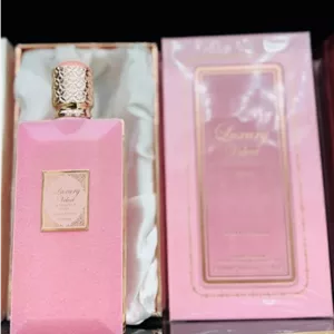 عطر ادکلن ولوت لاکچری صورتی اصلی و اورجینال VELVET LUXURY PINK 100ml