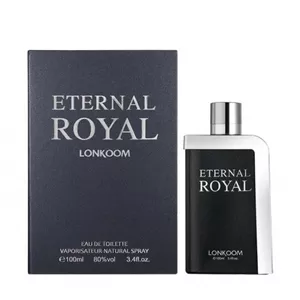 عطر ادکلن مردانه اترنال رویال مشکی لونکوم LONKOOM ETERNAL ROYAL BLACK