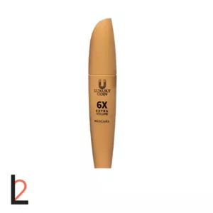 ریمل حجم دهنده 6X (حجم دهنده،تیره کننده،حالت دهنده،فاقد ایجاد ریزش) لاکچری کوین