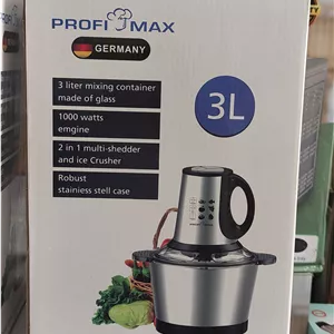 خردکن پروفی مکس 3لیتر کاسه استیل حرفه ای (ارسال رایگان)