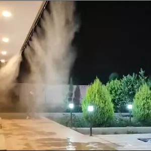 پک مه پاش نیمه صنعتی با پمپ 10 نازل مدل pn-b10