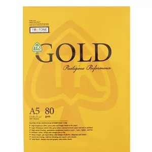 کاغذ A5 گلد بسته 500 عددی