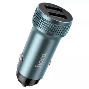 خرید شارژر فندکی 38 وات HOCO مدل Z49B | دو پورت USB-C و USB-A