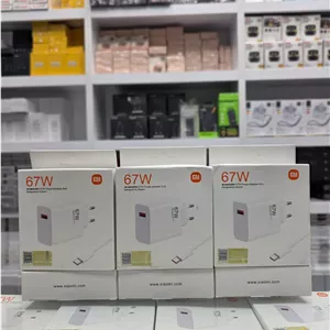 شارژر 67 وات شیاومی فست شارژ همراه کابل شارژ تایپ سی