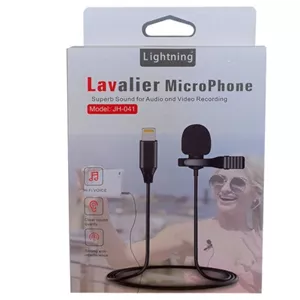 میکروفون یقه ای LAVALIER مدل MICROPHONE 120GL