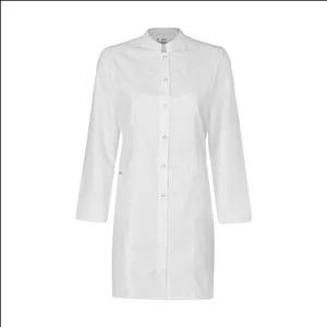 روپوش پزشکی زنانه جاما مدل پارمیدا ( دکمه فلزی ) کد 36101