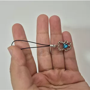 آویز گوشی و جاکلیدی پینترستی مدل خرس خوش قلب