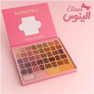 پالت سایه ۸۸ رنگ Kevin & Coco مدل پازلی