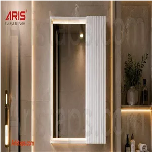 آینه باکس طبقه دار سفید Royal دارای آرام بند سایز 40*60