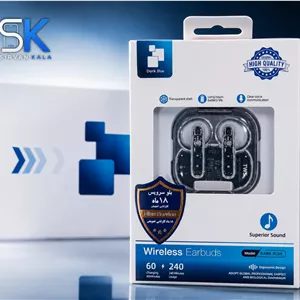 هندزفری بلوتوثی Dark Blue Glass Earphone