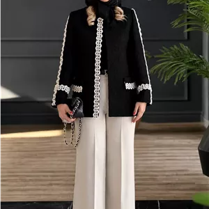 ست کت و شلوار مجلسی و مزونی زنانه جنس مازراتی درجه یک ست مانتو شلوار مزونی و مجلسی زنانه ست کت و شلوار مزونی دخترانه کت و شلوار شیک و رسمی زنانه کت و شلوار مجلسی زنانه سایز بزرگ سایزبندی 44 الی 54