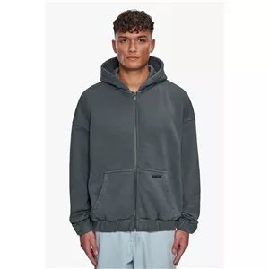 سویشرت بیسیک فوق گرم بالا رنگ Washed Grey برند بازیکس Bazix