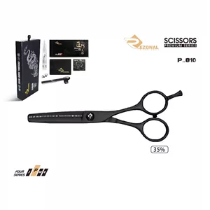 قیچی پیتاژ NEW پریمیوم P-810 مشکی سایز 5.5 رزونال