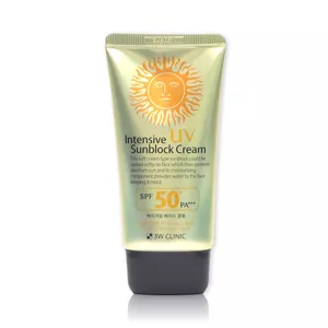 کرم ضدآفتاب تری‌دبلیو کلینیک مدل Intensive UV Sunblock – 3W CLINIC SPF50 PA