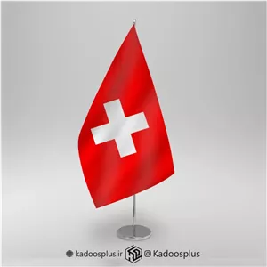 پرچم رومیزی لیزری سوئیس