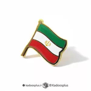 بج سینه پرچم جمهوری اسلامی ایران