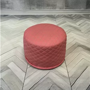 پاف چرمی گلدوزی