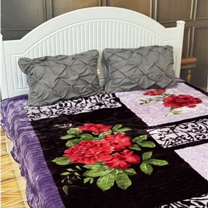 پتو  زمستانه نسیم 2 نفره طرح 61