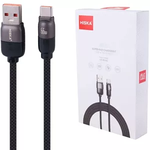 کابل تایپ سی فست شارژ 66 وات هیسکا Jelly LX-901AC
