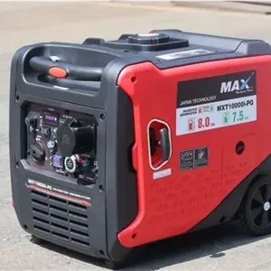 موتور برق اینورتر دوگانه سوز مکس مدل MAX MXT10000i-PG توان ۸ کیلووات