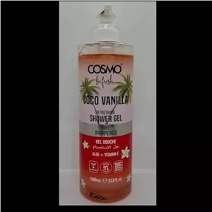 ژل شامپو بدن نارگیل و وانیل برندCosmo حجم 1000