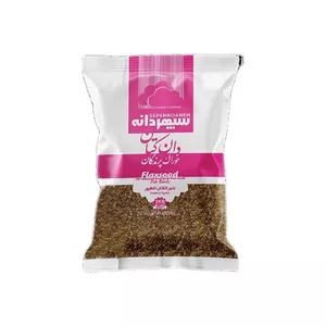 دانه کتان سپهردانه بسته 1 کیلویی