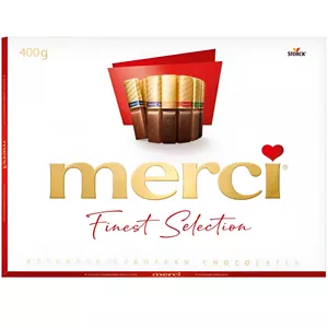 شکلات مرسی فاینست سلکشن 7 طعم Merci وزن 400 گرم