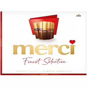 شکلات مرسی فاینست سلکشن 7 طعم Merci وزن 250 گرم
