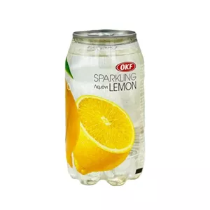 آب گازدار او کی اف okf طعم لیمو - 350 میلی لیتر