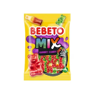 پاستیل ببتو مدل میکس وزن 80 گرم (بسته 12 عددی) 960 گرم