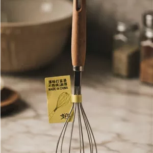همزن دستی آشپزخانه دسته چوبی